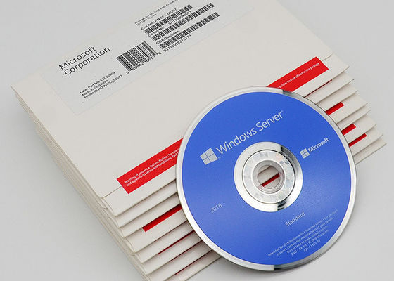 Autoadesivo inglese del COA di DVD di chiave della licenza di Windows Server 2016 di versioni
