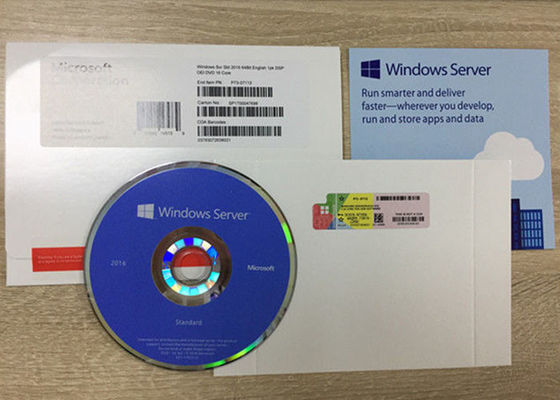 Versione inglese standard del pacchetto completo di DVD del server 2019 di Microsoft Windows della garanzia di vita