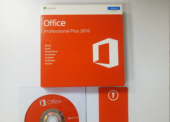 Ufficio multilingue 2016 di lingua del software originale di Microsoft Office pro più la chiave della licenza